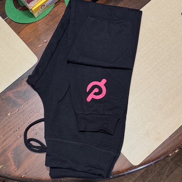 Peloton Pants - Peloton Joggers with Pink Logo